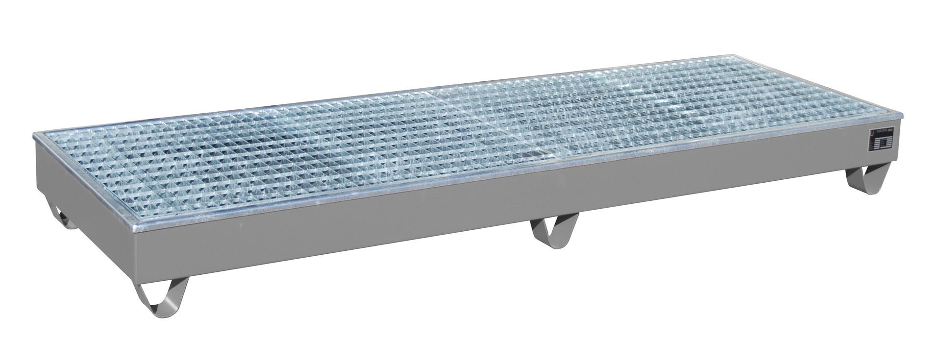 Auffangwanne AW - 4/B/PE, lackiert, Mausgrau - Staplertechnik24 - 4471 - 32 - 0000 - 5