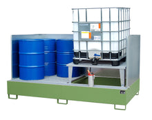 Auffangwanne AWA 21/SW, lackiert, Resedagrün - Staplertechnik24 - 4402 - 80 - 2000 - 4
