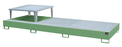 Auffangwanne AWA 31, lackiert, Resedagrün - Staplertechnik24 - 4402 - 81 - 0000 - 4