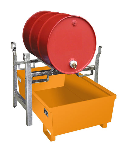 Fassregal FRA - 1, lackiert, Gelborange - Staplertechnik24 - 4447 - 10 - 2000 - 1