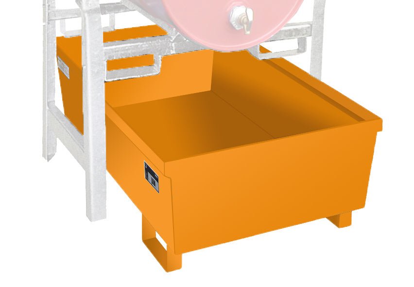 Fassregal FRA - 1, lackiert, Gelborange - Staplertechnik24 - 4447 - 10 - 2000 - 1