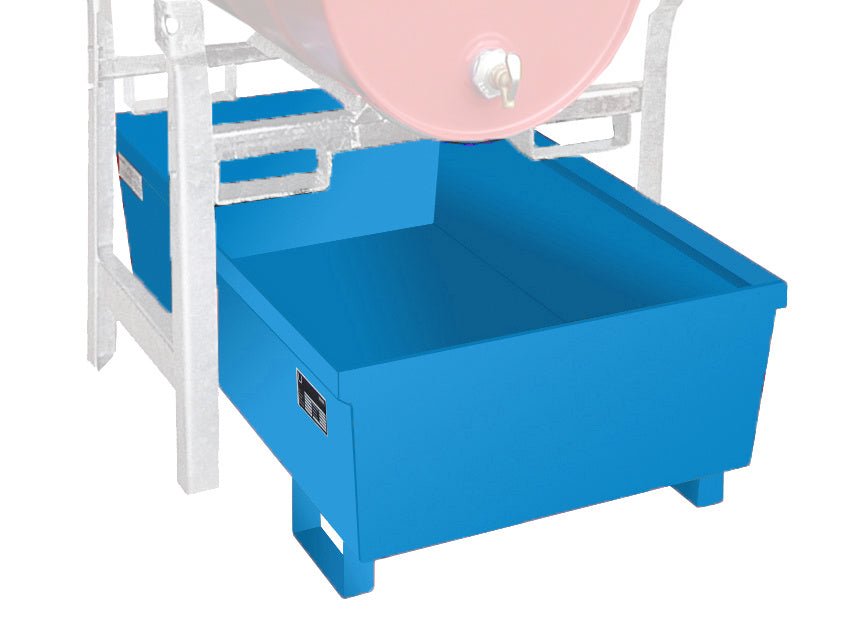 Fassregal FRA - 1, lackiert, Lichtblau - Staplertechnik24 - 4447 - 10 - 2000 - 3
