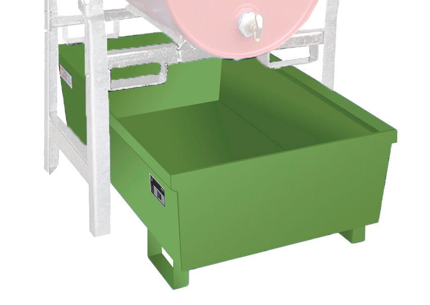 Fassregal FRA - 1, lackiert, Resedagrün - Staplertechnik24 - 4447 - 10 - 2000 - 4