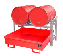 Fassregal FRA - 2, lackiert, Feuerrot - Staplertechnik24 - 4447 - 11 - 2000 - 2