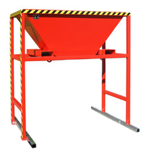 Befülltrichter BTM, lackiert, Feuerrot - Staplertechnik24 - 4516 - 03 - 0000 - 2