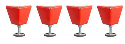 Höhenverstellbare Füße (Set, 4 Stück) - Staplertechnik24 - 4416 - 30 - 0600Set