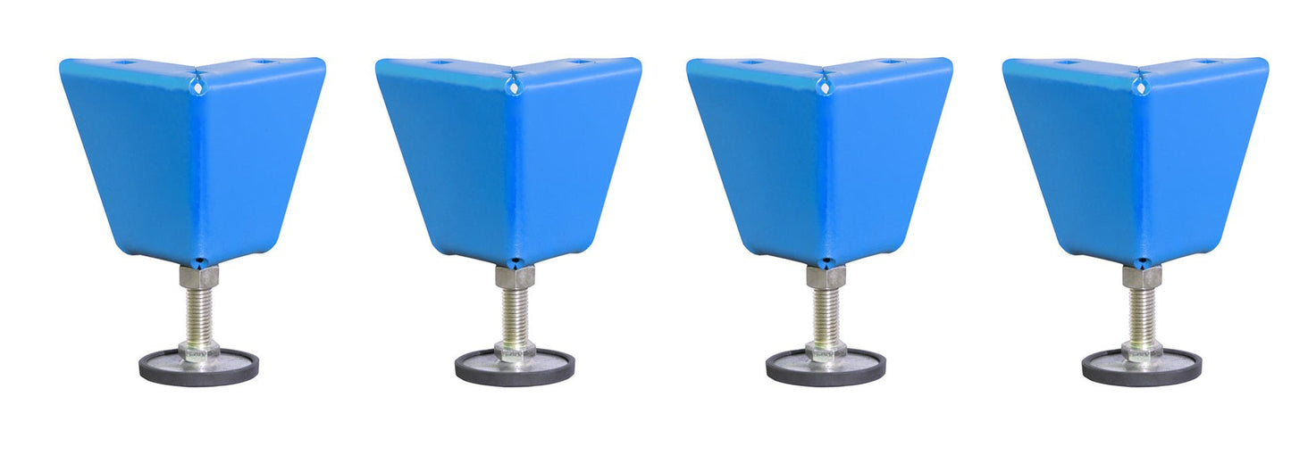 Höhenverstellbare Füße (Set, 4 Stück) - Staplertechnik24 - 4416 - 30 - 0600Set