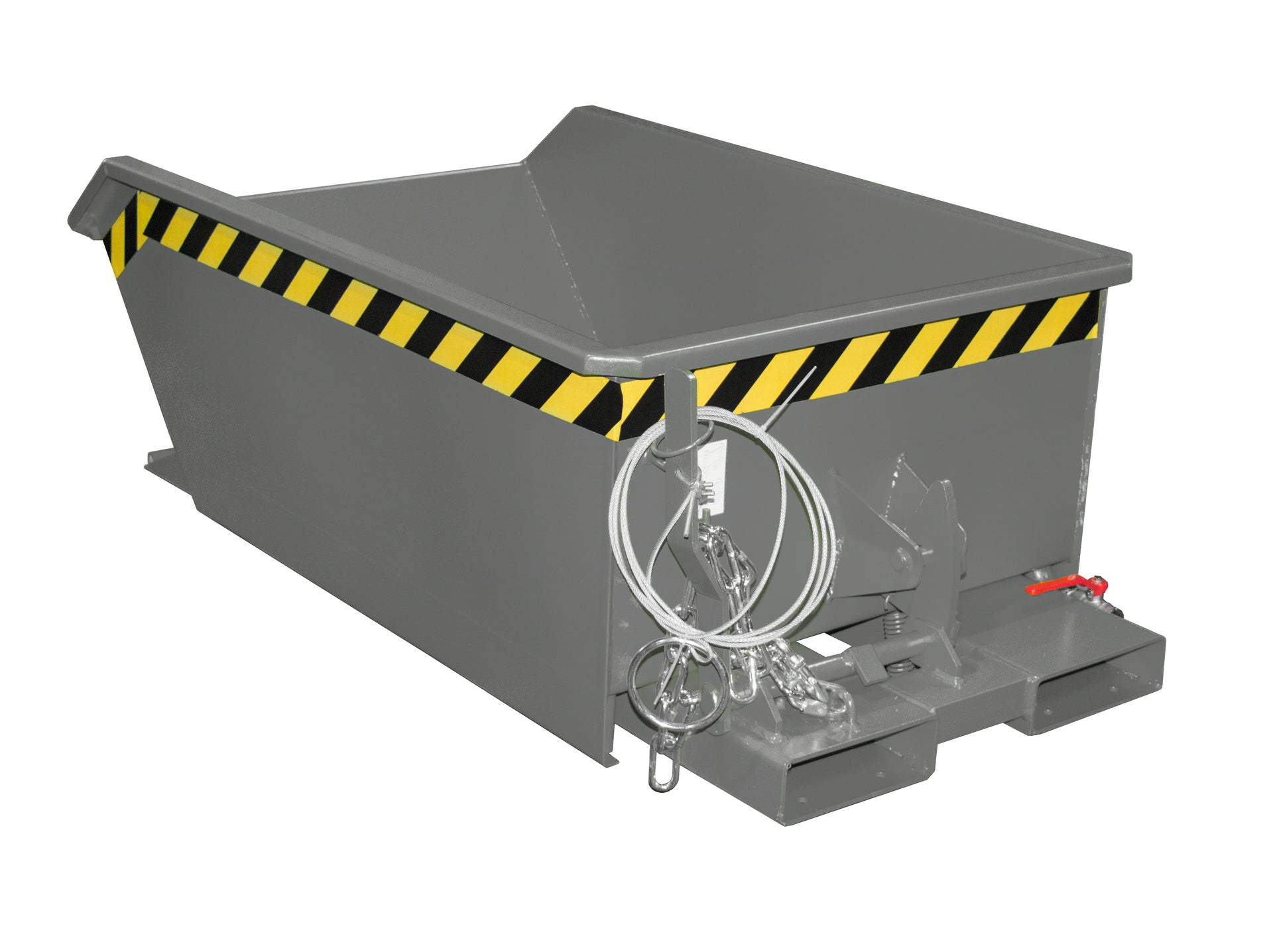 Mini - Spänebehälter SMGU 270, lackiert, Mausgrau - Staplertechnik24 - 4479 - 26 - 0000 - 5