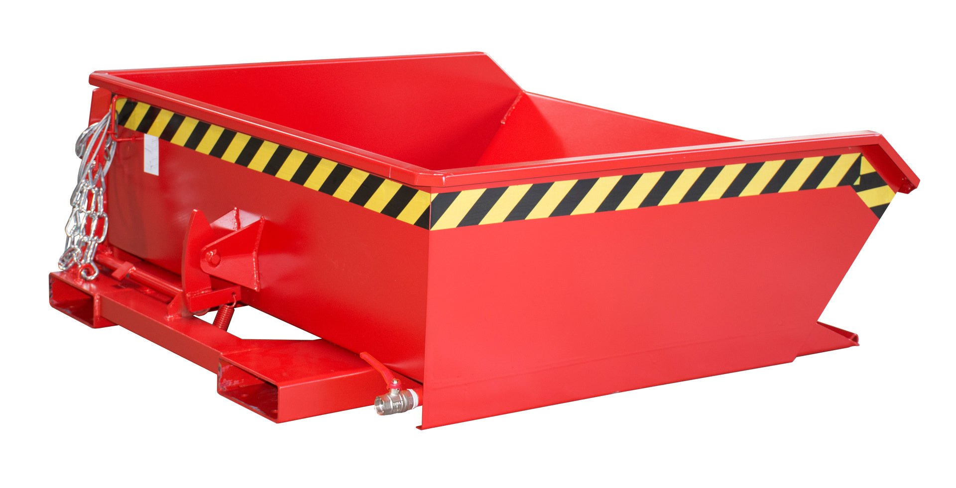 Mini - Spänebehälter SMGU 460, lackiert, Feuerrot - Staplertechnik24 - 4479 - 27 - 0000 - 2