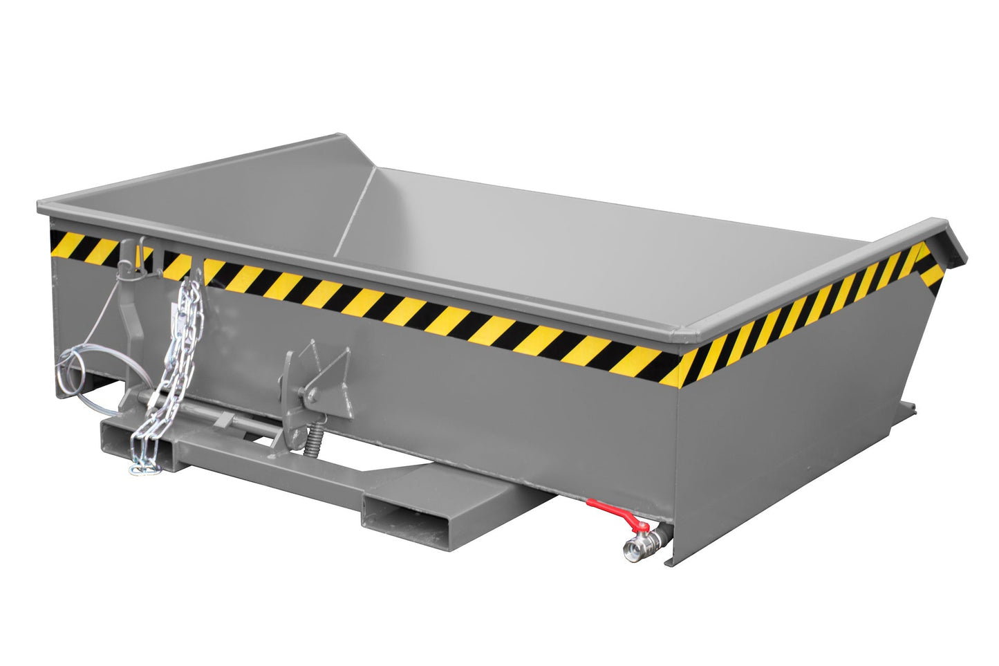 Mini - Spänebehälter SMGU 610, lackiert, Mausgrau - Staplertechnik24 - 4479 - 28 - 0000 - 5