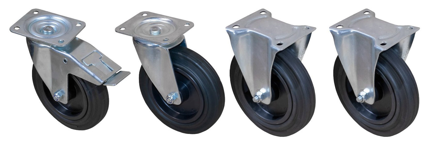 Rollensatz, Vollgummi - Staplertechnik24 - 4509 - 01 - 1500