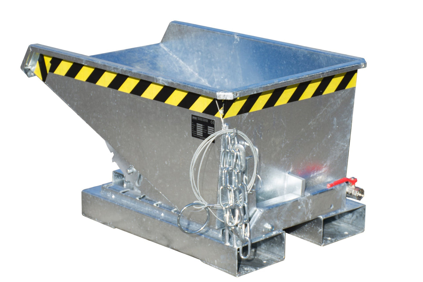 Spänebehälter EXPO - E 150, feuerverzinkt - Staplertechnik24 - 4498 - 56 - 0000 - 7