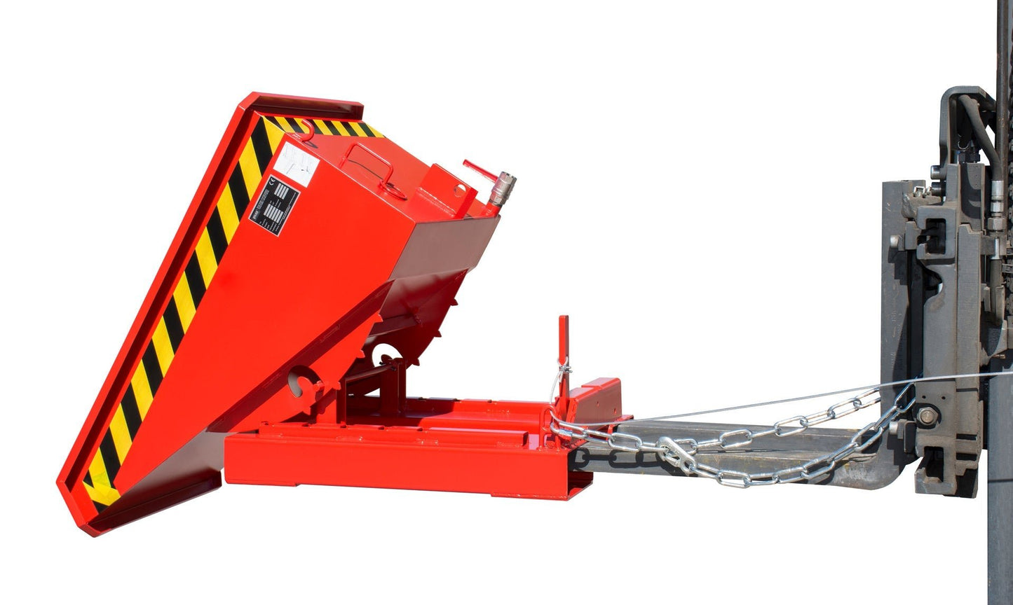 Spänebehälter EXPO - E 150, lackiert, Feuerrot - Staplertechnik24 - 4498 - 56 - 0000 - 2