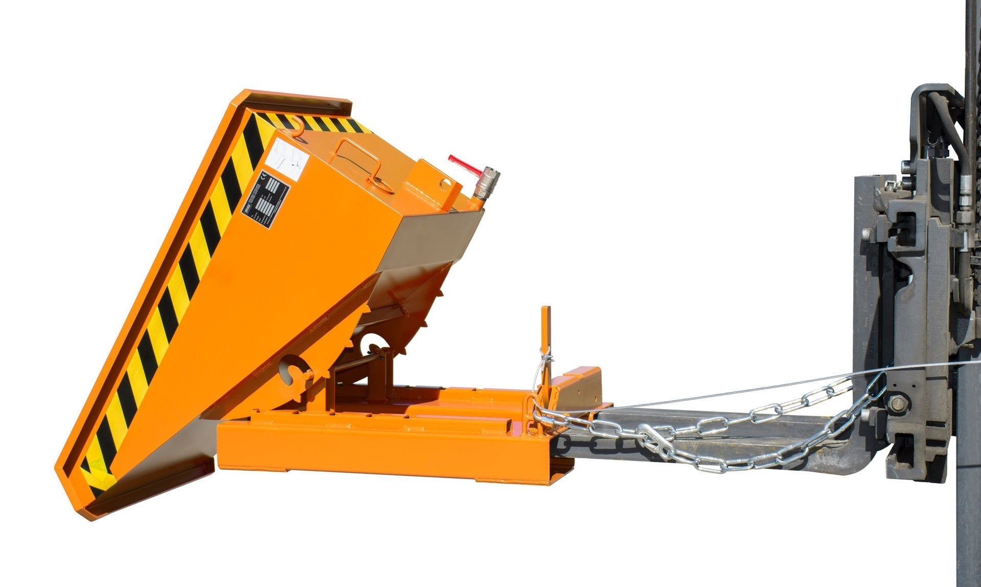 Spänebehälter EXPO - E 150, lackiert, Gelborange - Staplertechnik24 - 4498 - 56 - 0000 - 1