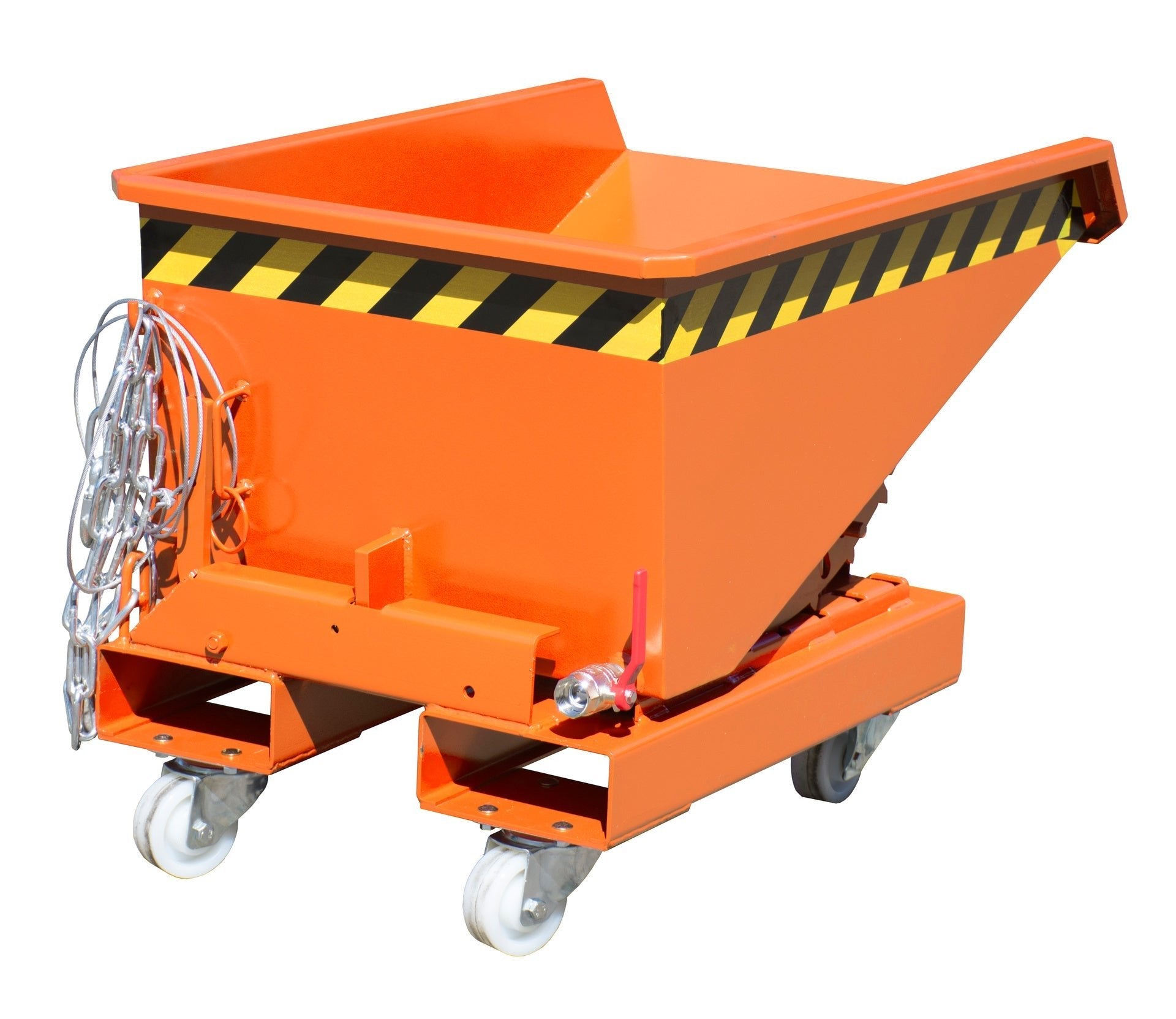 Spänebehälter EXPO - E 150, lackiert, Gelborange - Staplertechnik24 - 4498 - 56 - 0000 - 1