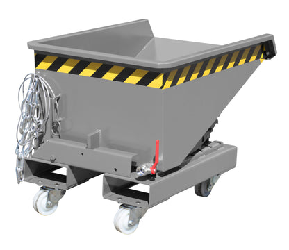 Spänebehälter EXPO - E 150, lackiert, Mausgrau - Staplertechnik24 - 4498 - 56 - 0000 - 5