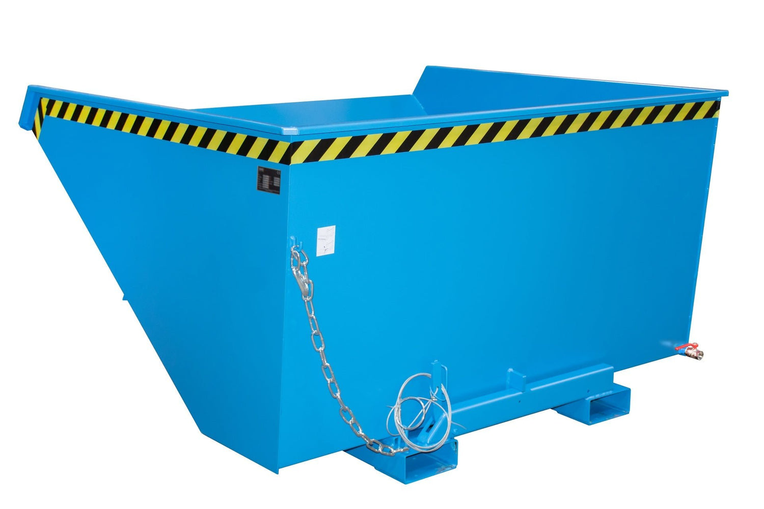 Spänebehälter EXPO - E 2100, lackiert, Lichtblau - Staplertechnik24 - 4498 - 55 - 0000 - 3