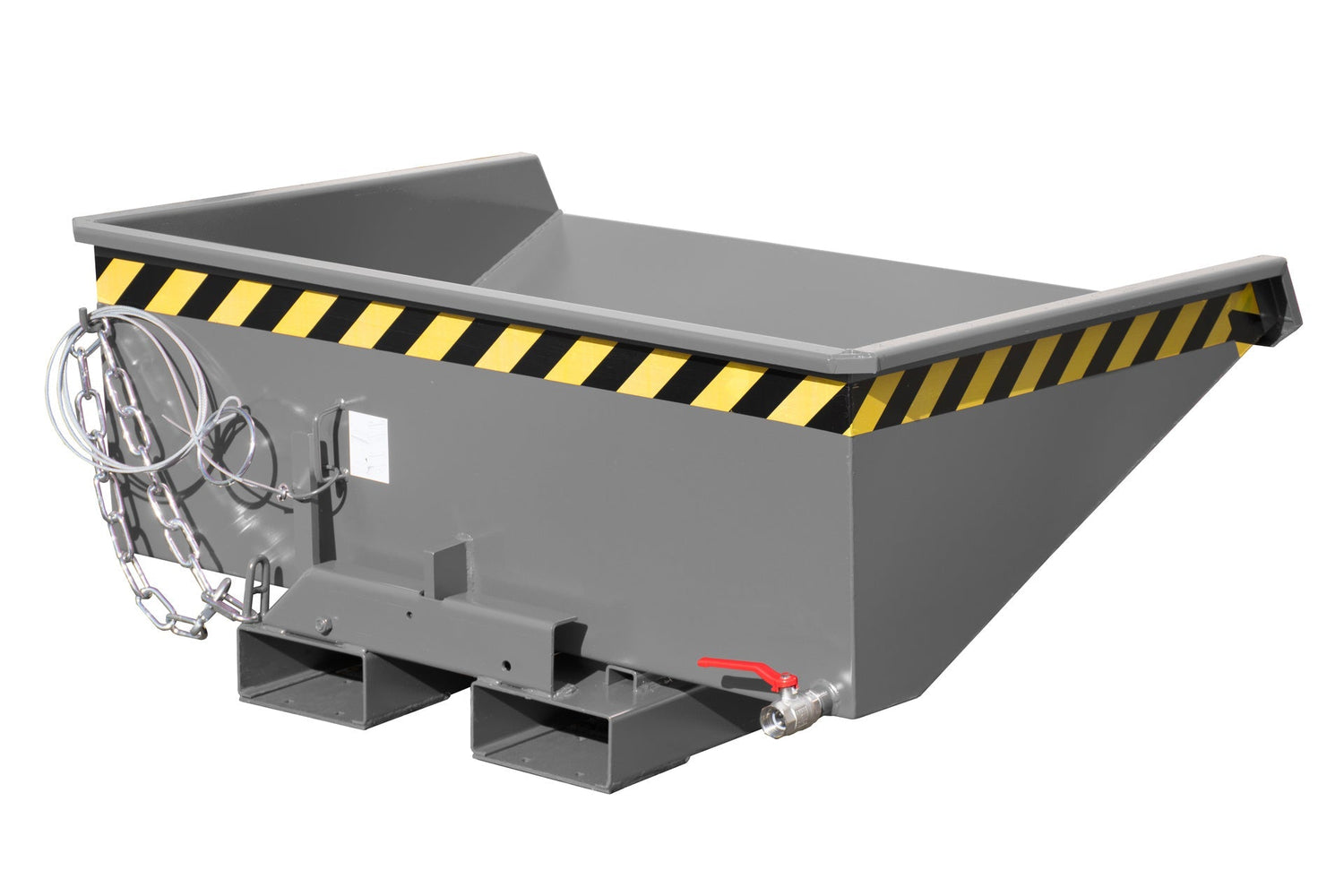 Spänebehälter EXPO - E 275, lackiert, Mausgrau - Staplertechnik24 - 4498 - 58 - 0000 - 5