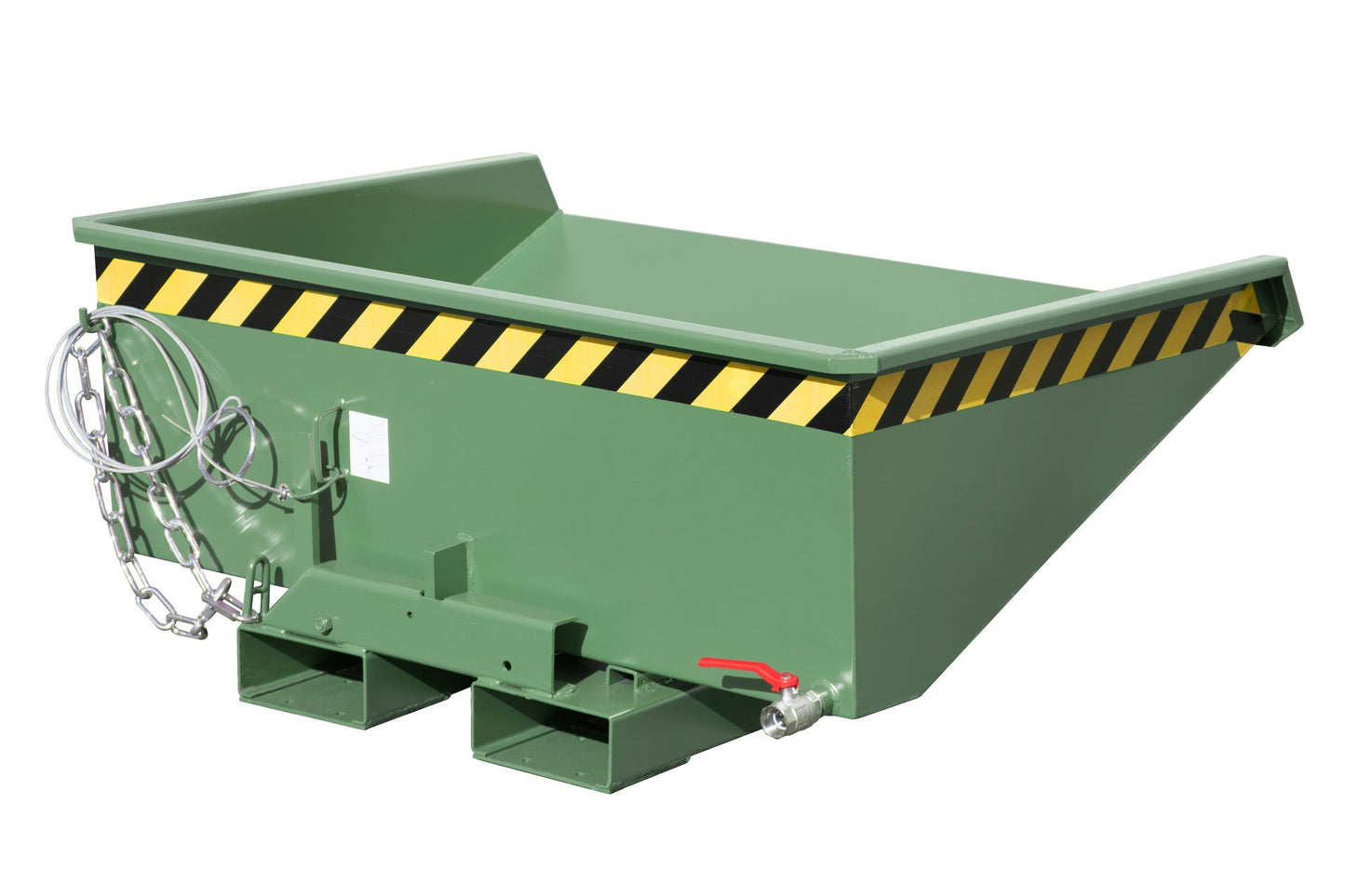 Spänebehälter EXPO - E 275, lackiert, Resedagrün - Staplertechnik24 - 4498 - 58 - 0000 - 4