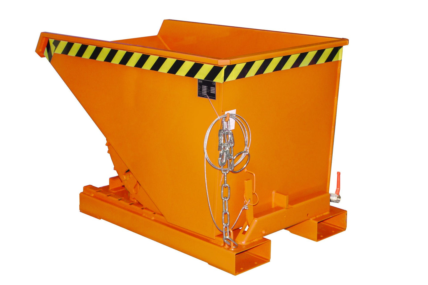 Spänebehälter EXPO - E 300, lackiert, Gelborange - Staplertechnik24 - 4498 - 50 - 0000 - 1