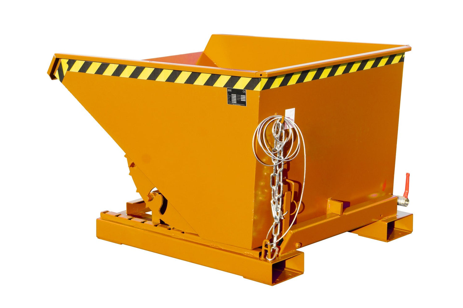 Spänebehälter EXPO - E 600, lackiert, Gelborange - Staplertechnik24 - 4498 - 51 - 0000 - 1