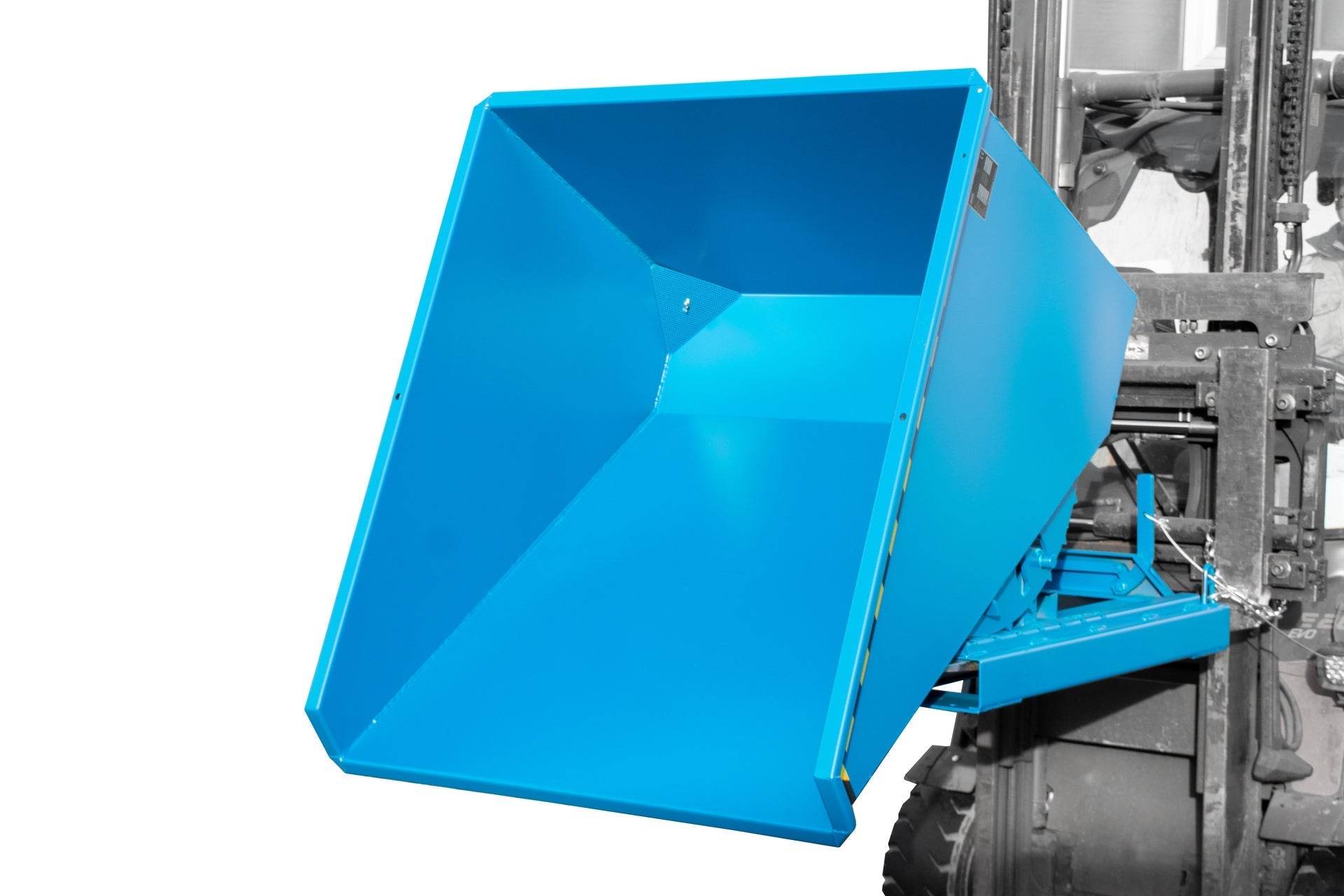 Spänebehälter EXPO - E 600, lackiert, Lichtblau - Staplertechnik24 - 4498 - 51 - 0000 - 3