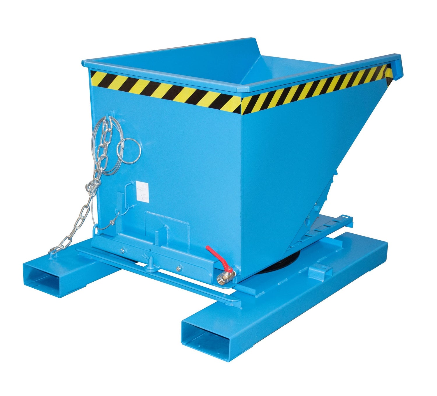 Spänebehälter S3S 300, lackiert, Lichtblau - Staplertechnik24 - 4498 - 72 - 0000 - 3