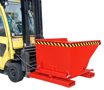 Spänebehälter S3S 600, lackiert, Feuerrot - Staplertechnik24 - 4498 - 73 - 0000 - 2