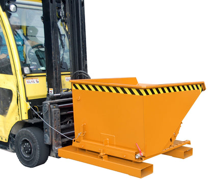 Spänebehälter S3S 600, lackiert, Gelborange - Staplertechnik24 - 4498 - 73 - 0000 - 1