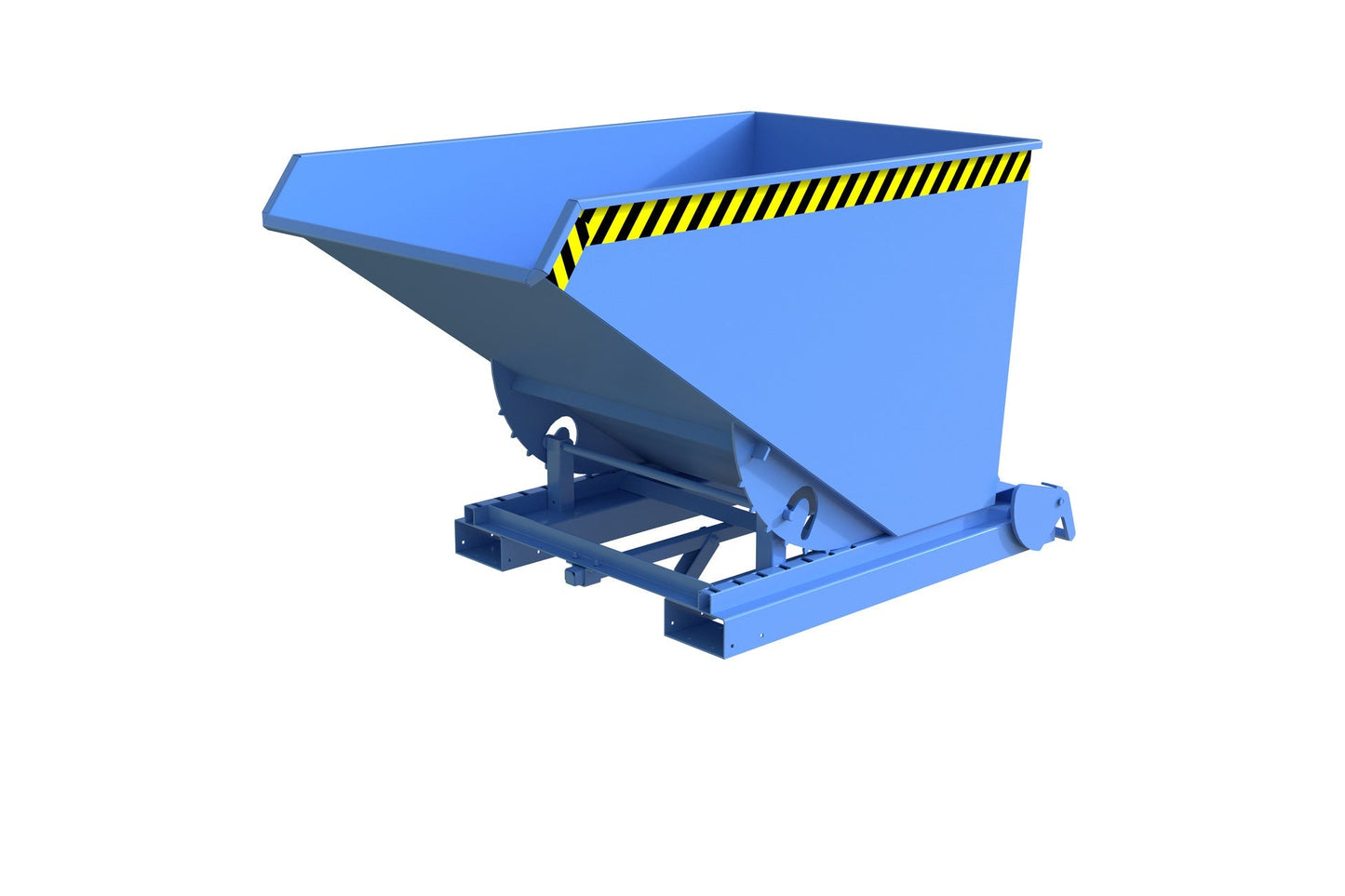 Spänebehälter S4A 1200, lackiert, Lichtblau - Staplertechnik24 - 4462 - 48 - 0000 - 3