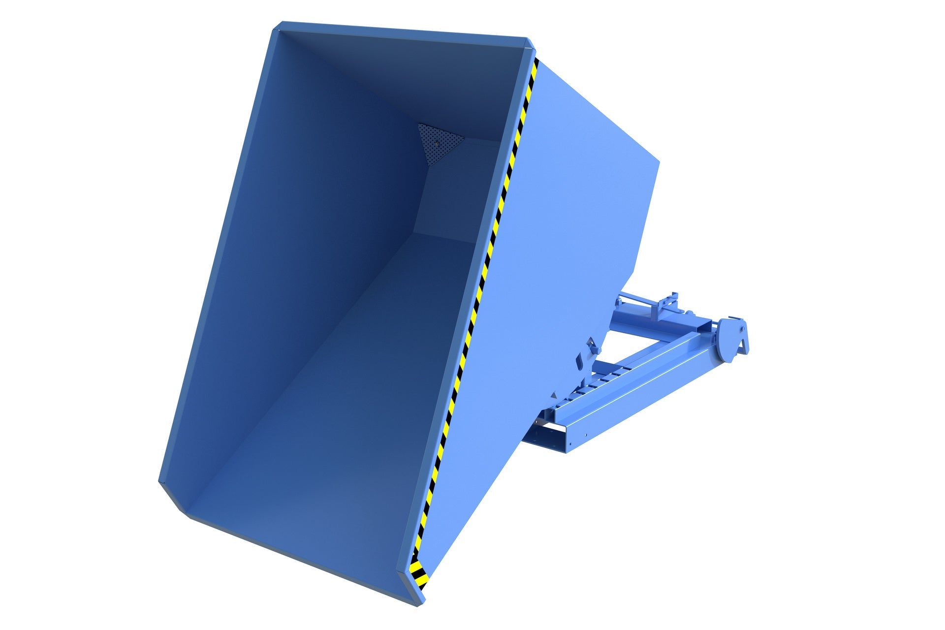 Spänebehälter S4A 1200, lackiert, Lichtblau - Staplertechnik24 - 4462 - 48 - 0000 - 3