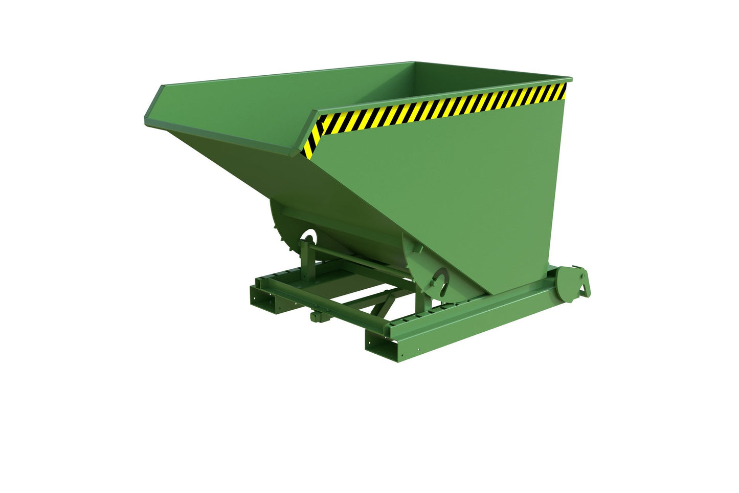 Spänebehälter S4A 1200, lackiert, Resedagrün - Staplertechnik24 - 4462 - 48 - 0000 - 4