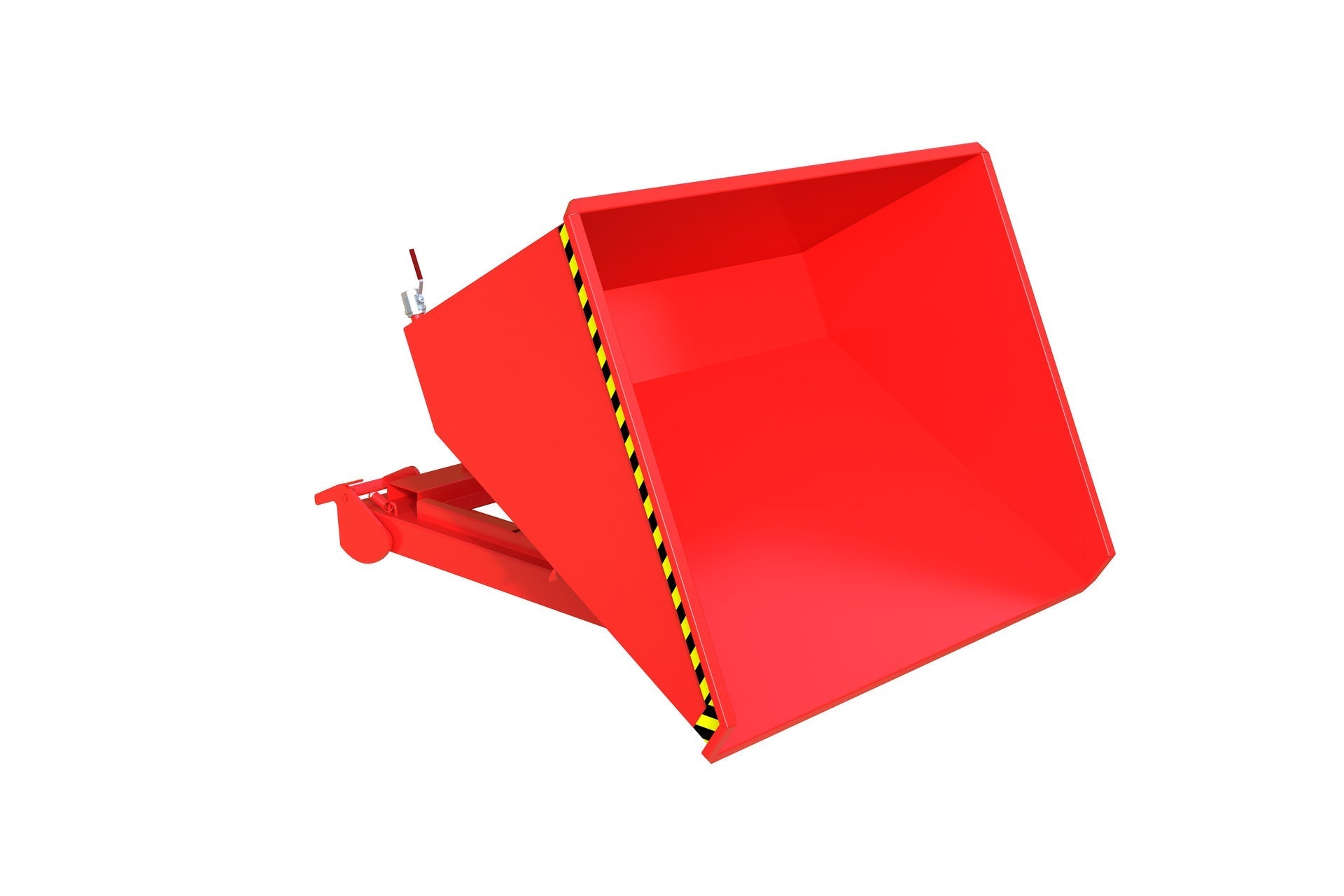 Spänebehälter S4A 900, lackiert, Feuerrot - Staplertechnik24 - 4462 - 47 - 0000 - 2