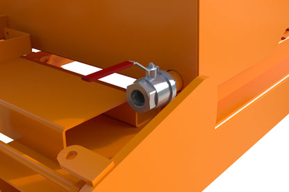 Spänebehälter S4A 900, lackiert, Gelborange - Staplertechnik24 - 4462 - 47 - 0000 - 1