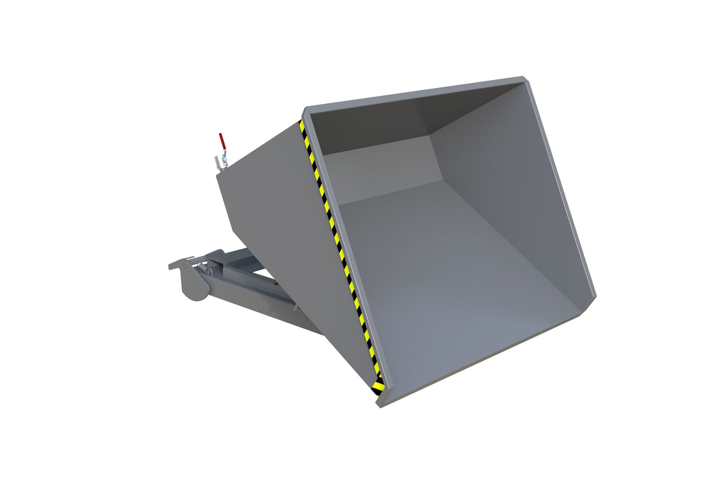 Spänebehälter S4A 900, lackiert, Mausgrau - Staplertechnik24 - 4462 - 47 - 0000 - 5