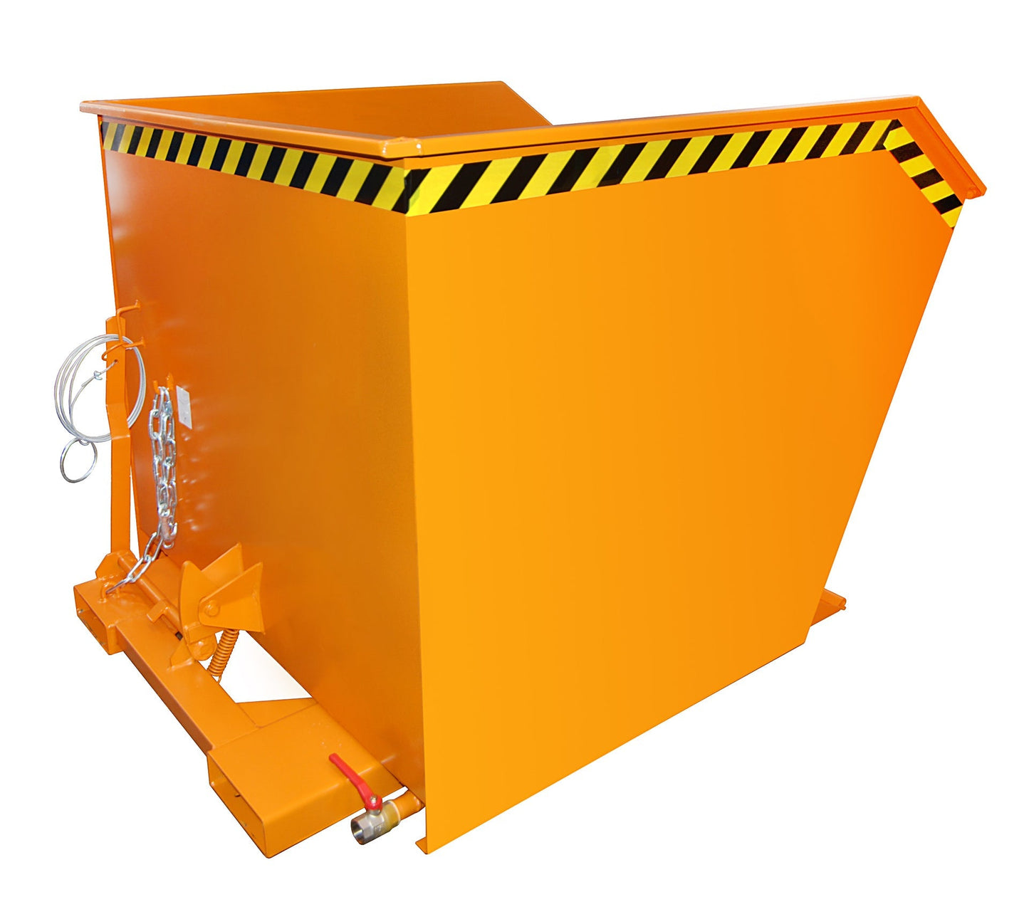 Spänebehälter SGU 100, lackiert, Gelborange - Staplertechnik24 - 4479 - 04 - 0000 - 1