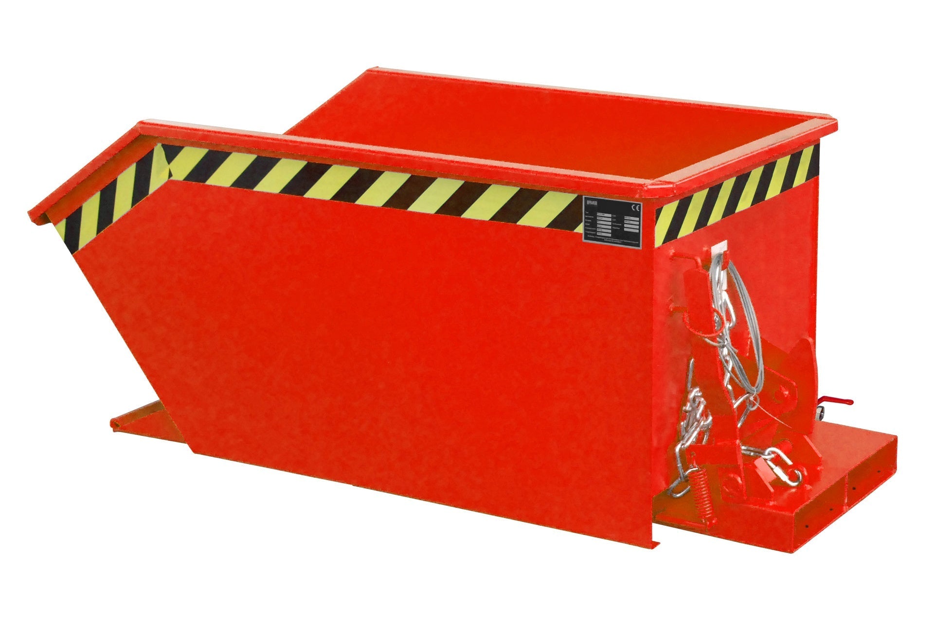 Spänebehälter SGU 30, lackiert, Feuerrot - Staplertechnik24 - 4479 - 01 - 0000 - 2