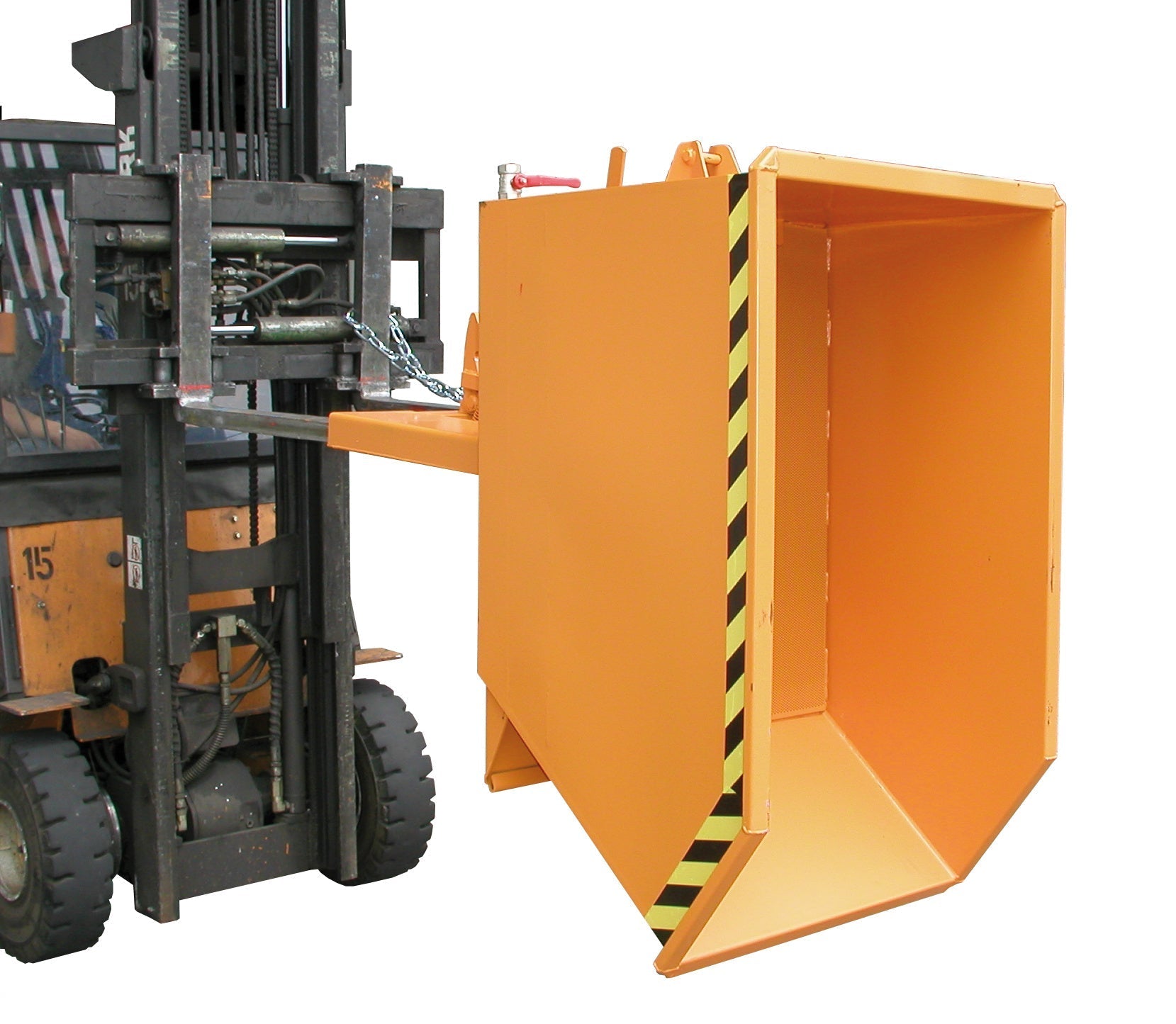 Spänebehälter SGU 50, lackiert, Gelborange - Staplertechnik24 - 4479 - 02 - 0000 - 1