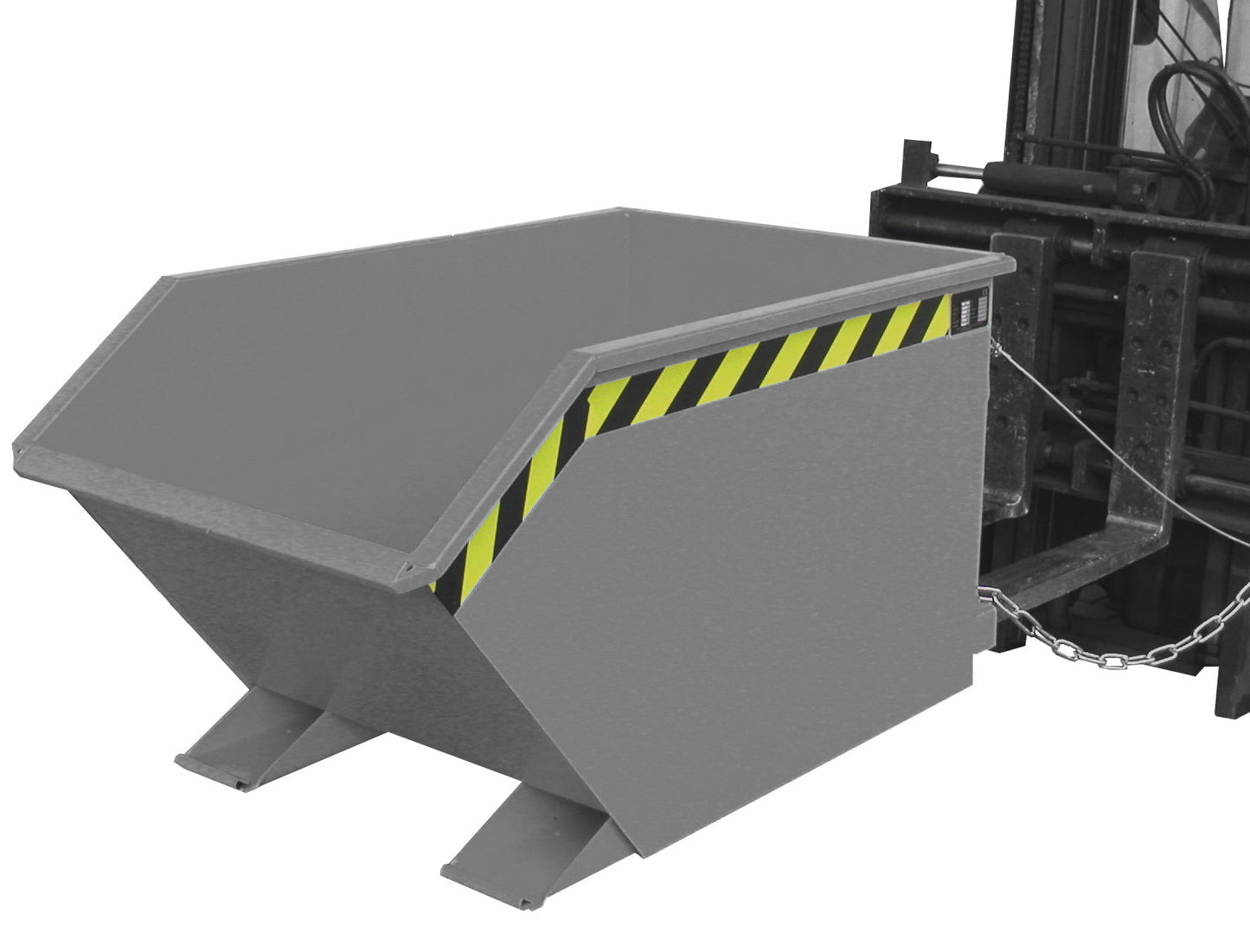 Spänebehälter SGU 50, lackiert, Mausgrau - Staplertechnik24 - 4479 - 02 - 0000 - 5