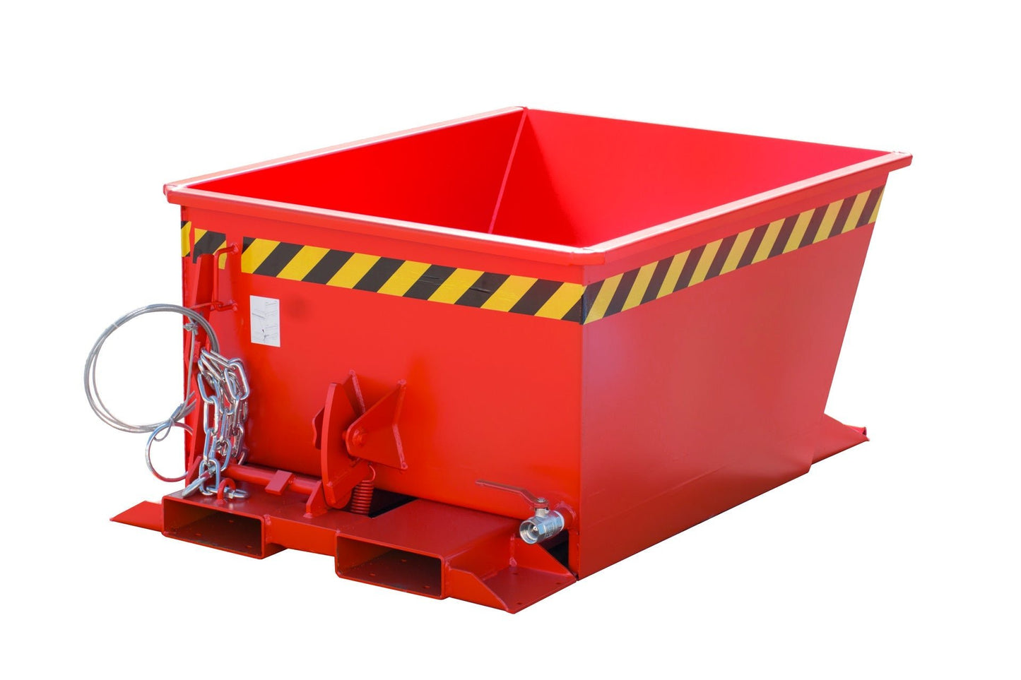 Spänebehälter SGU - RZ 30, lackiert, Feuerrot - Staplertechnik24 - 4409 - 33 - 0000 - 2