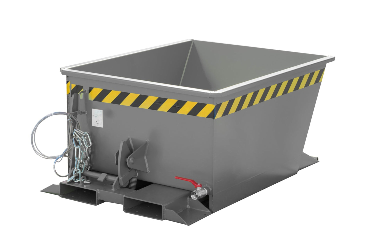 Spänebehälter SGU - RZ 30, lackiert, Mausgrau - Staplertechnik24 - 4409 - 33 - 0000 - 5