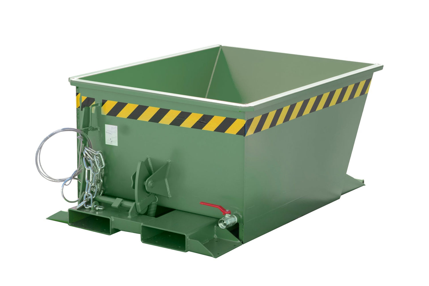 Spänebehälter SGU - RZ 30, lackiert, Resedagrün - Staplertechnik24 - 4409 - 33 - 0000 - 4