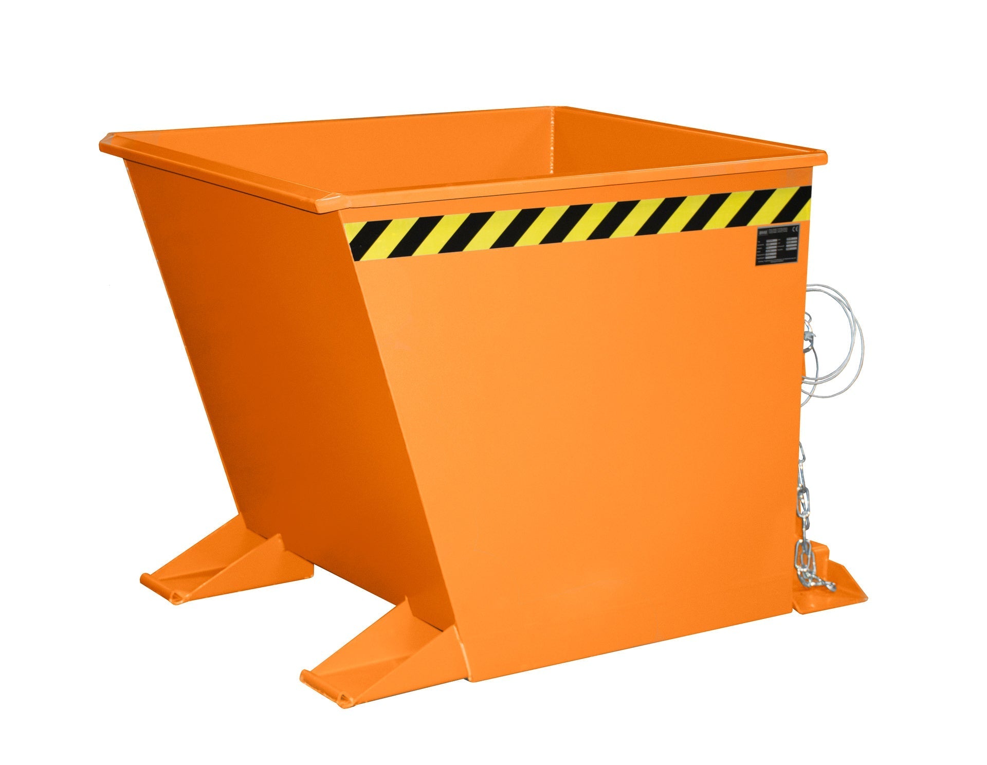 Spänebehälter SGU - RZ 55, lackiert, Gelborange - Staplertechnik24 - 4409 - 31 - 0000 - 1