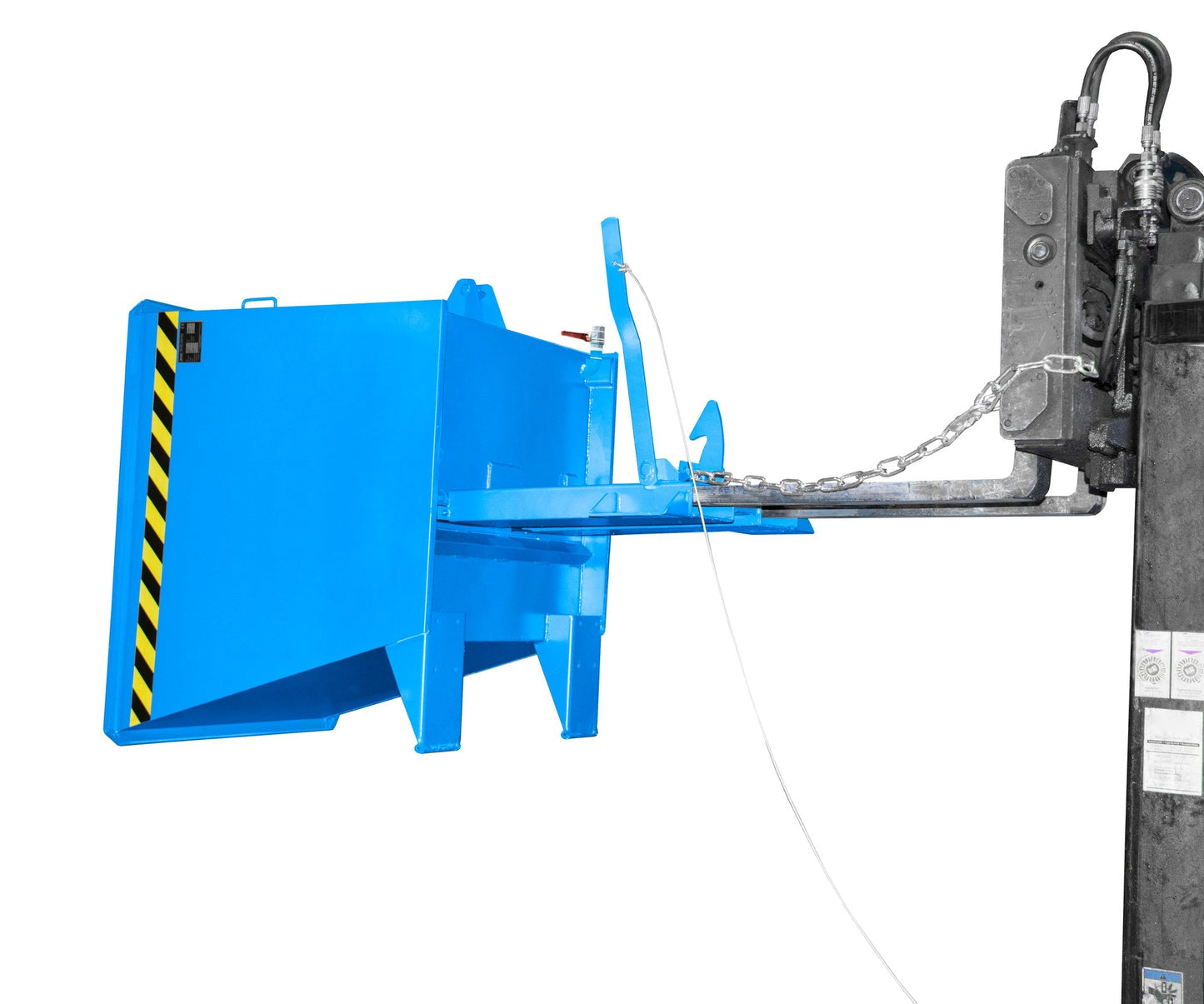 Spänebehälter SGU - RZ 55, lackiert, Lichtblau - Staplertechnik24 - 4409 - 31 - 0000 - 3