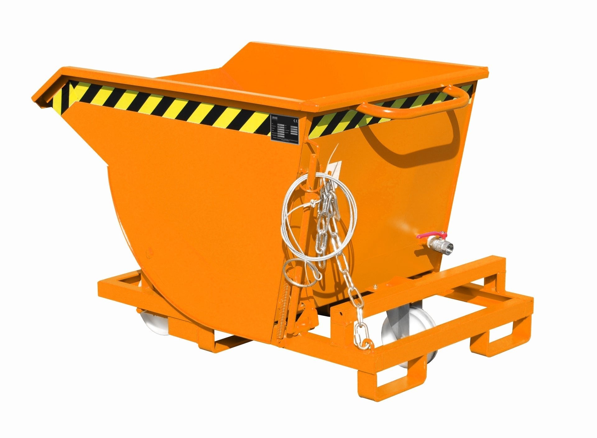 Spänebehälter SKM 30, lackiert, Gelborange - Staplertechnik24 - 4432 - 01 - 0000 - 1