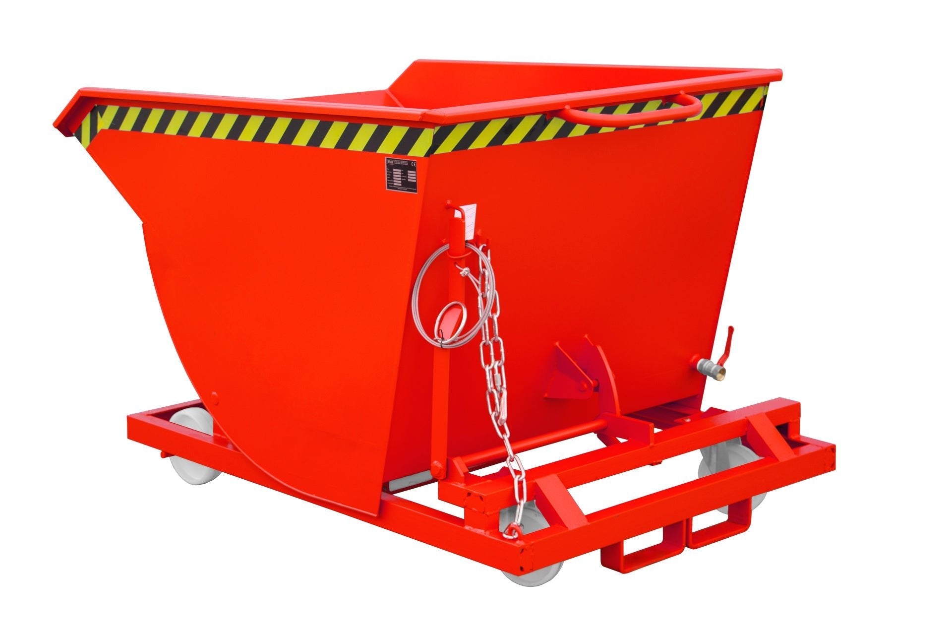 Spänebehälter SKM 75, lackiert, Feuerrot - Staplertechnik24 - 4432 - 03 - 0000 - 2