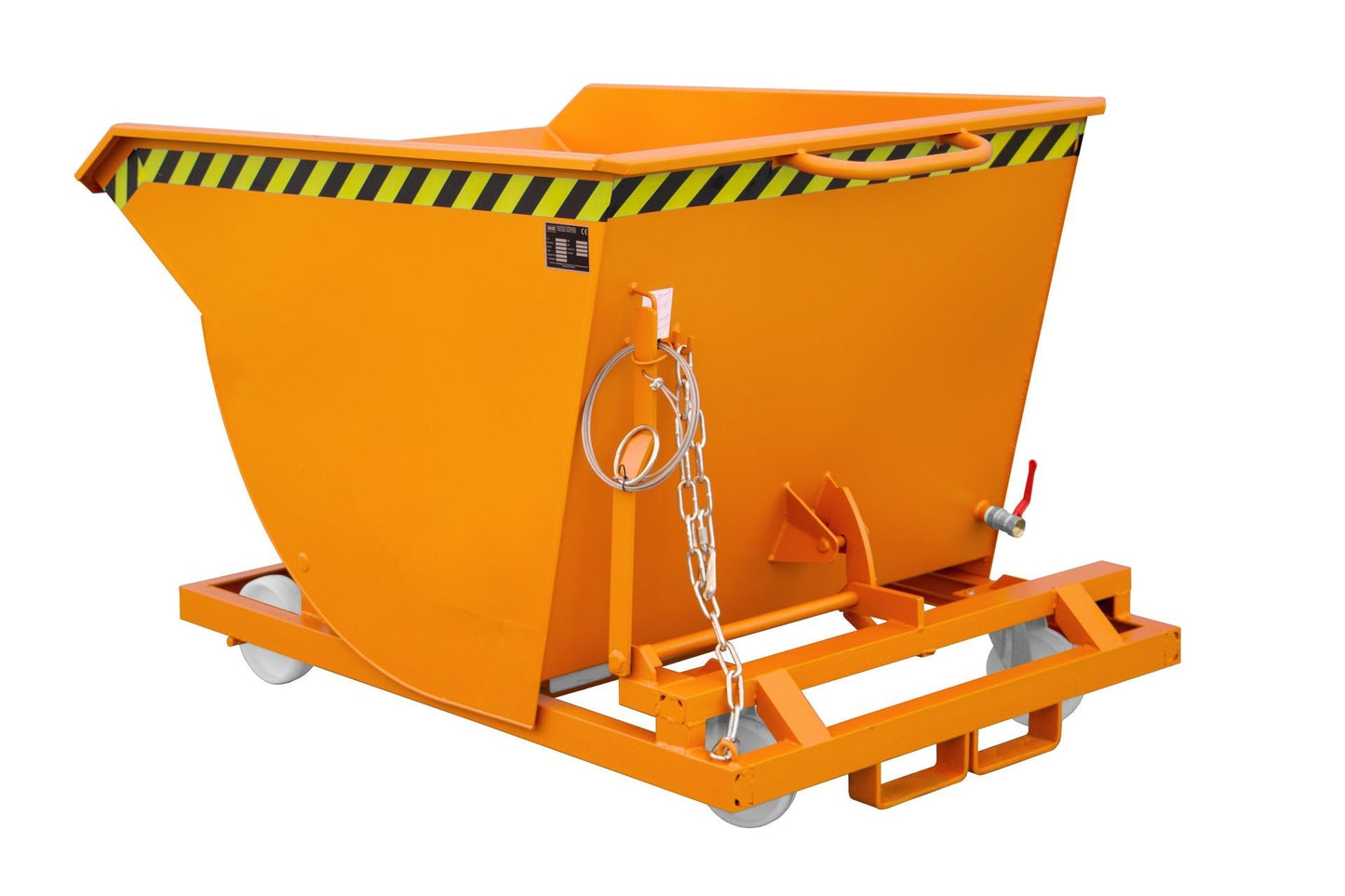 Spänebehälter SKM 75, lackiert, Gelborange - Staplertechnik24 - 4432 - 03 - 0000 - 1