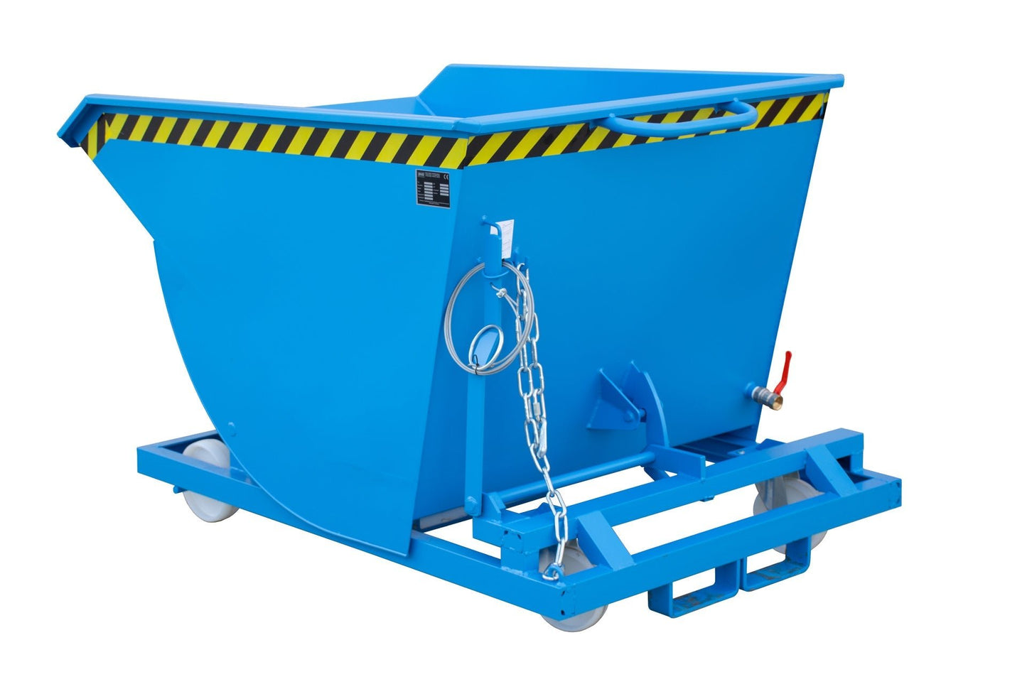 Spänebehälter SKM 75, lackiert, Lichtblau - Staplertechnik24 - 4432 - 03 - 0000 - 3