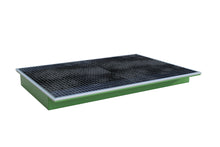 Einhängewanne mit PE - Einsatz EHW 1800 PE, lackiert, Resedagrün - Staplertechnik24 - 4518 - 67 - 0000 - 4