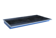 Einhängewanne mit PE - Einsatz EHW 2200 PE, lackiert, Lichtblau - Staplertechnik24 - 4518 - 68 - 0000 - 3
